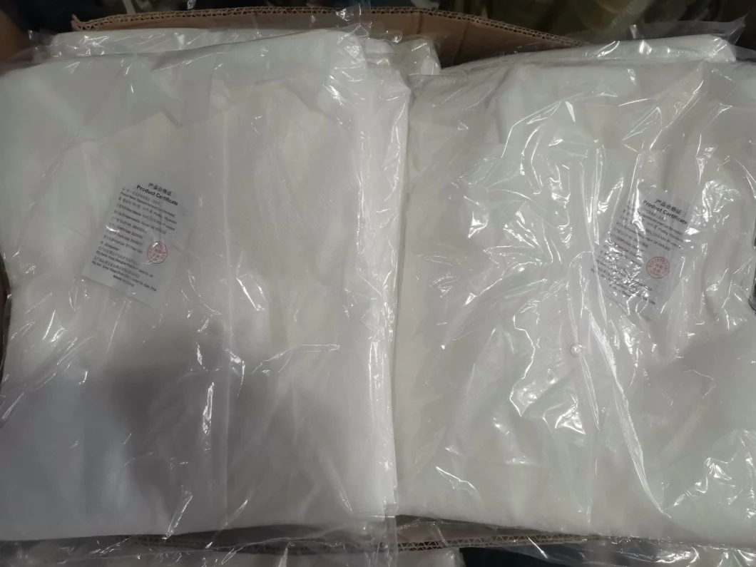 Disposable Nonwoven Spp Lab Coat Visitor Coat