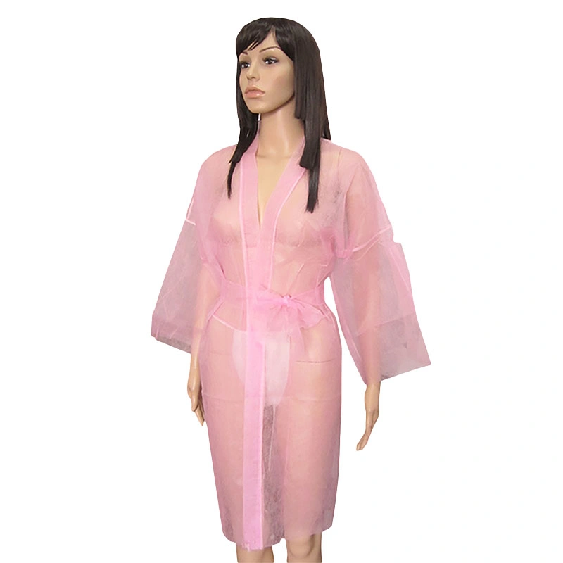 Disposable Non-Woven Comfortable Soft Skin-Friendly Pajamas for Hotel SPA Salon Beauty Massage